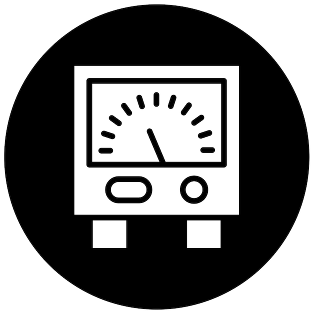 vector design voltage selector icon style