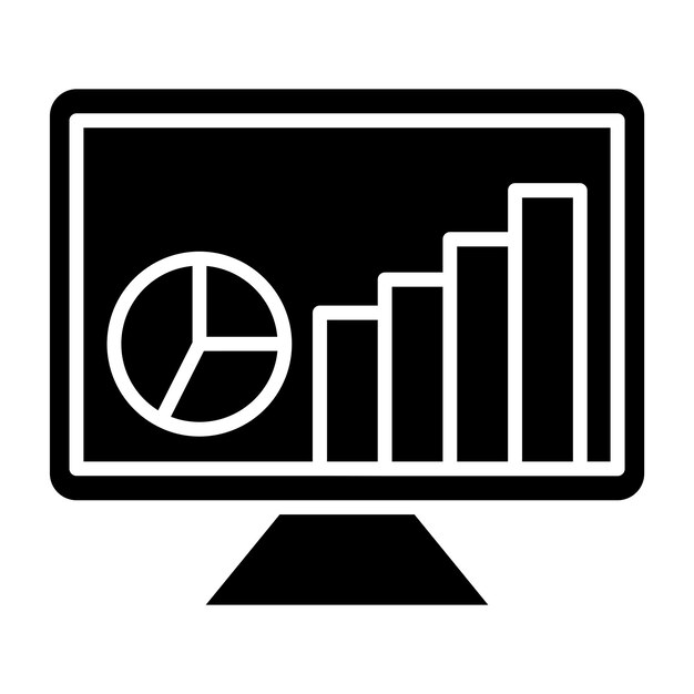vector design web analytics icon style