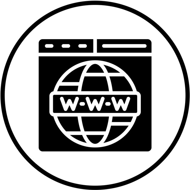 Vector Design Webpage Icon Style