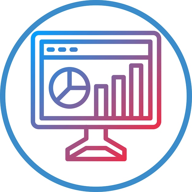 vector design website dashboard icon style