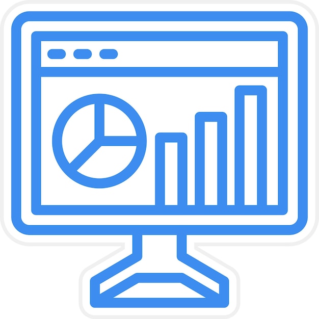 vector design website dashboard icon style