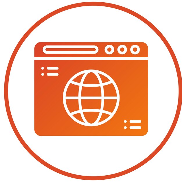 Vector Design Website Icon Style
