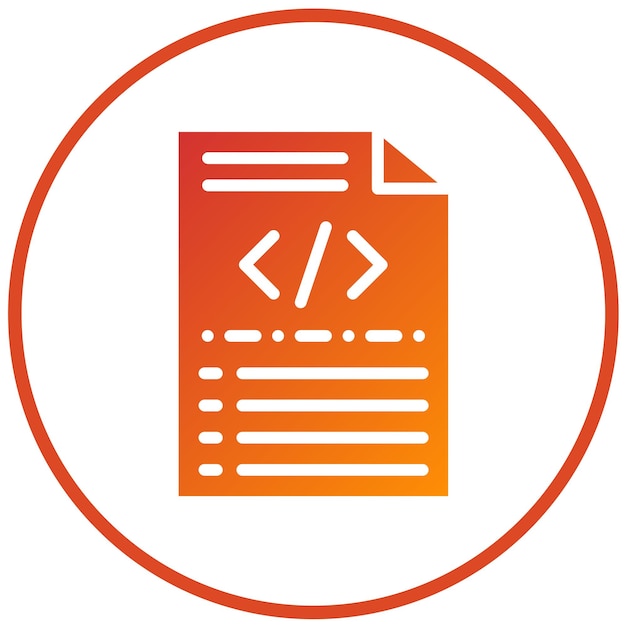 vector design wellness code icon style