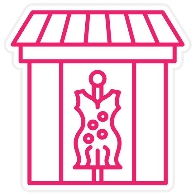 Vector Design Window Display Icon Style