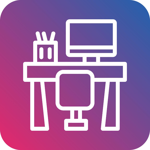 Vector Design Workspace Icon Style