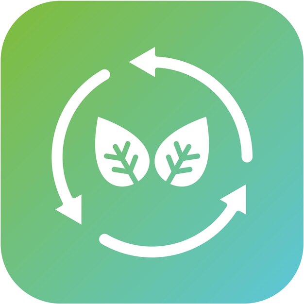 Vector Design Zero Emission Icon Style