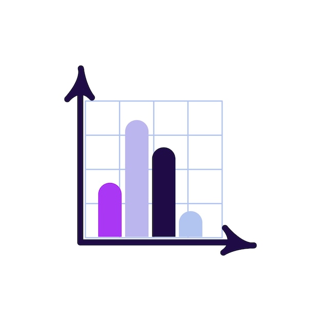 vector diagram infographics with color charts and graphs