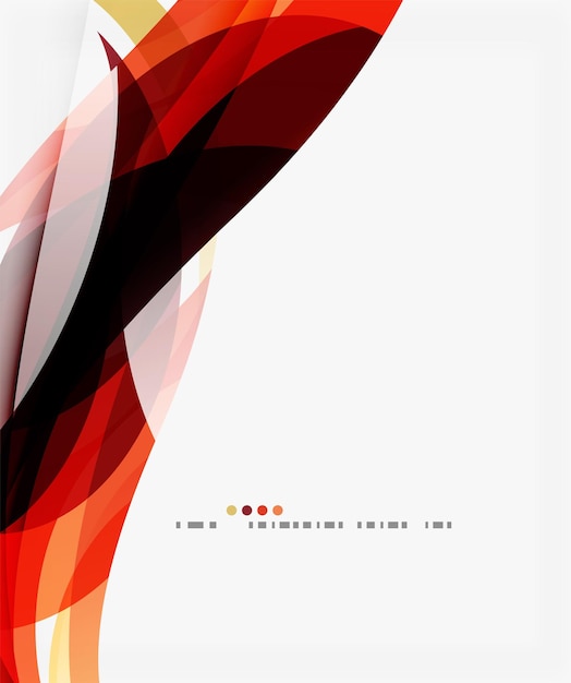 Vector elegant wave background