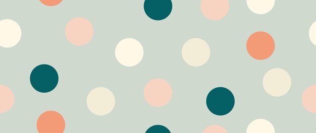 vector flat background minimalist trendy abstract polka dot pattern on a mint background perfect for screensaver poster card invitation or home decorx9