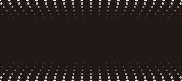 Vector Frame And Background Illustration With Abstract Dot Patterns And Text Space