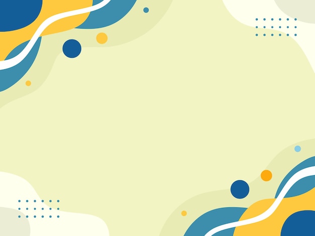 Vector Fun Wavy Liquid Background Image