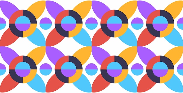 vector geometric background with different color combination great for banners or web needs
