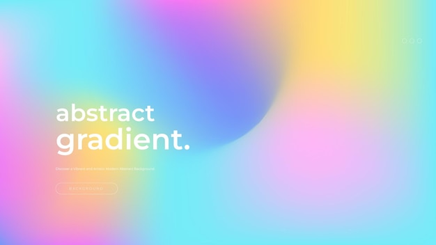 Vector gradient đầy màu sắc nền trừu tượng