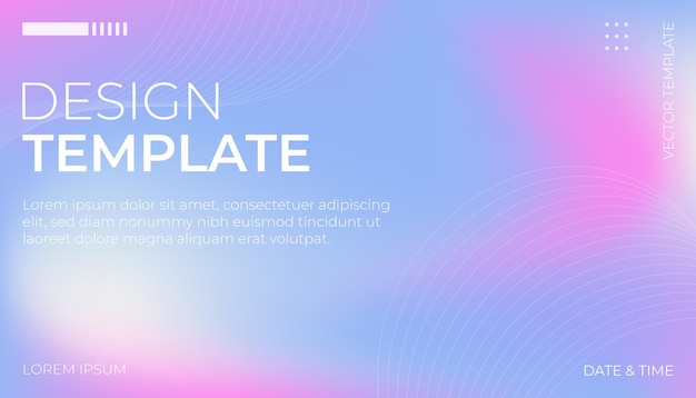 Vector Gradient trendy background