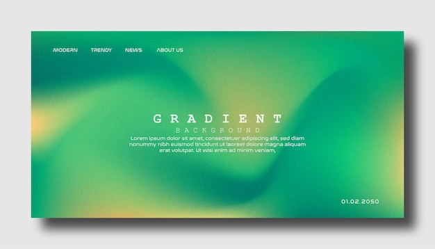 vector gradient wallpaper in green tones
