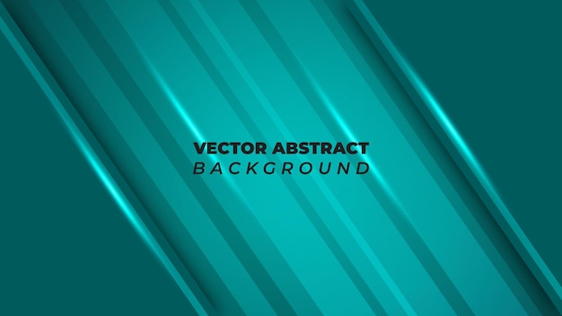 Vector green abstract background with highlights