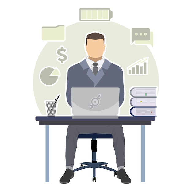 Vector hình ảnh minh họa tài chính