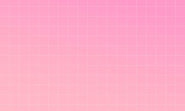Vector hot gradient pink aesthetic grid pattern background