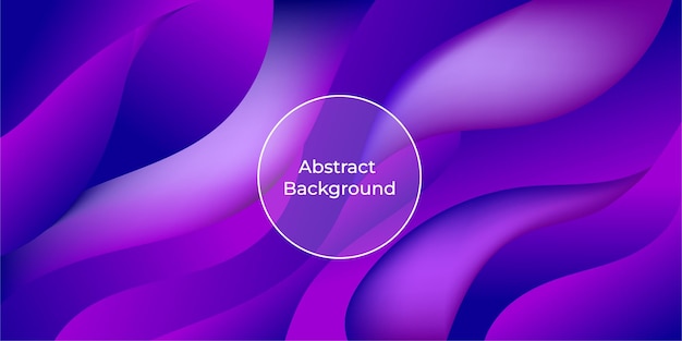 Vector Illustration blue liquid abstract