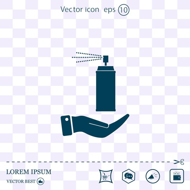 Vector illustration light background