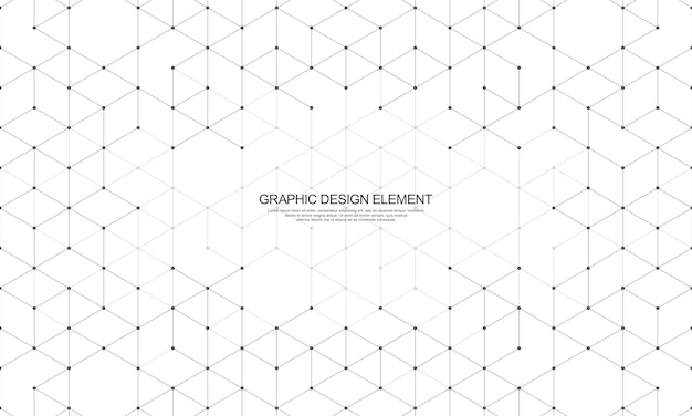 vector illustration of abstract geometric background