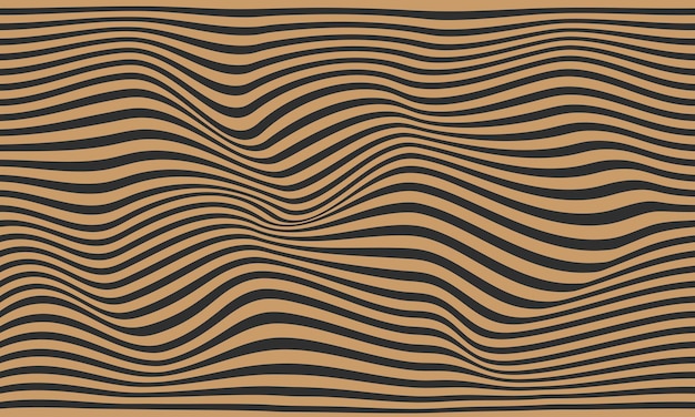 vector illustration of the blue yellow pink brown blue green and black stripe pattern of lines