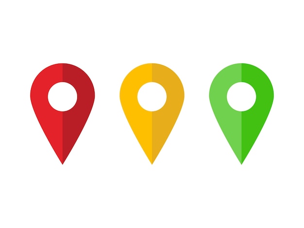 Vector location pin icon