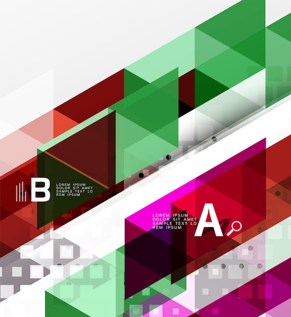 Vector modern abstract background