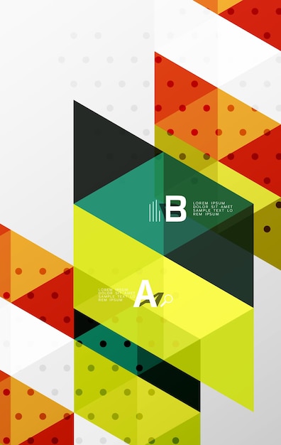 Vector modern abstract background