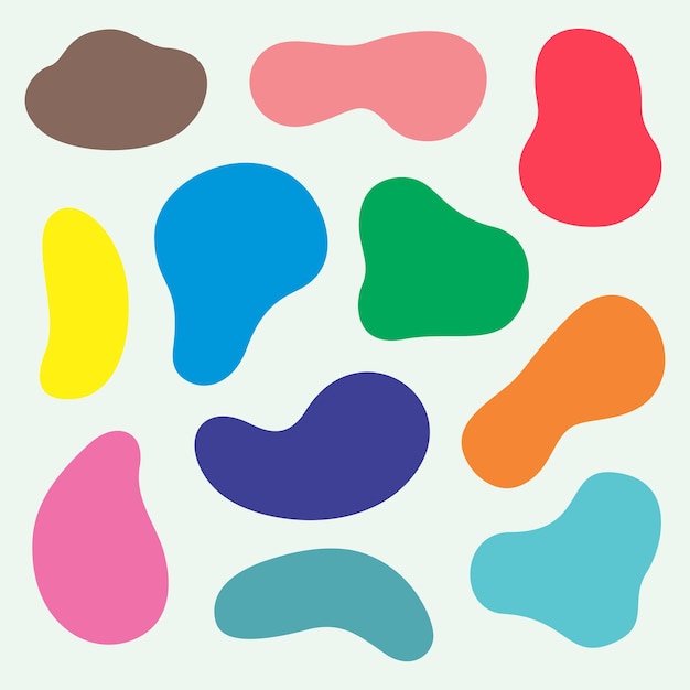 vector modern abstract drawing doodle background design
