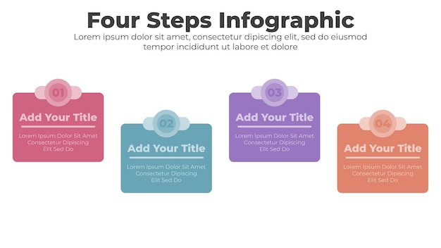 vector modern business infographic template