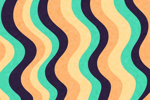 Vector nền psychedelic trừu tượng đầy phong cách