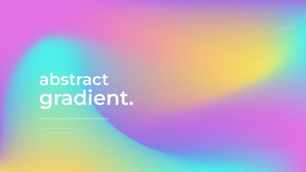 Vector nền trừu tượng gradient đầy màu sắc hợp thời trang