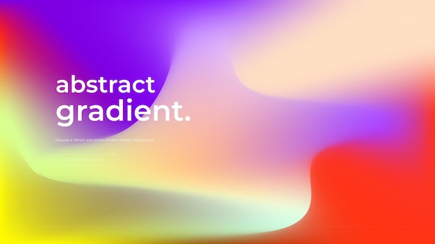 Vector nền trừu tượng gradient đầy màu sắc hợp thời trang