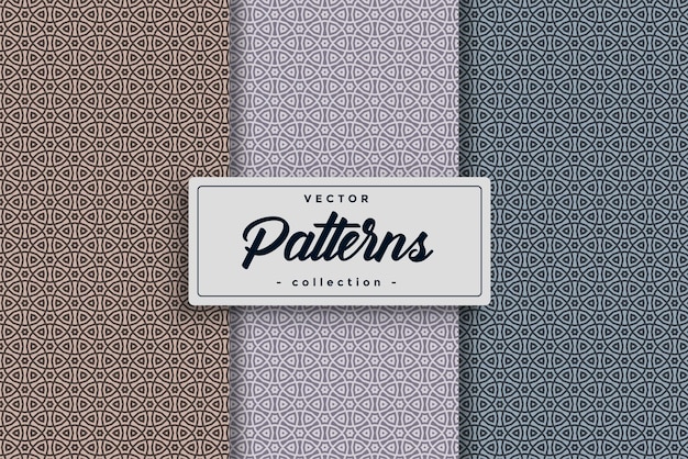 Vector of geometric shapes pattern background Seamless pattern with lined cubes stripy boxes blocks vector background