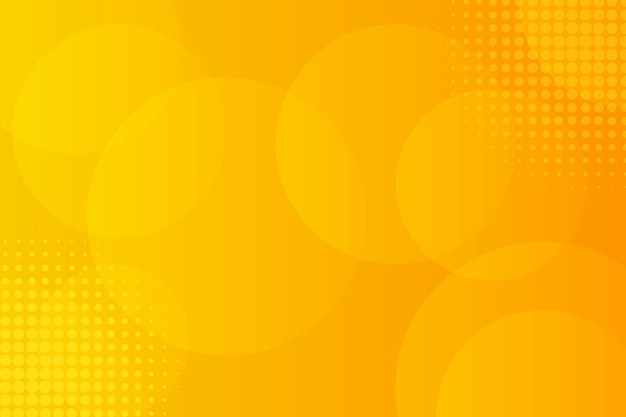 vector orange background with halftone