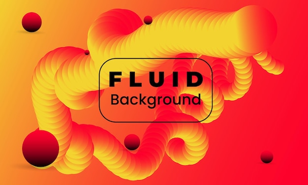 Vector professional modern luxury fluid background design