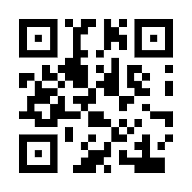 Vector QR code