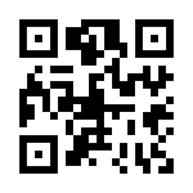 Vector QR code