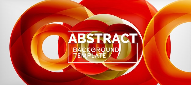 Vector rings abstract background