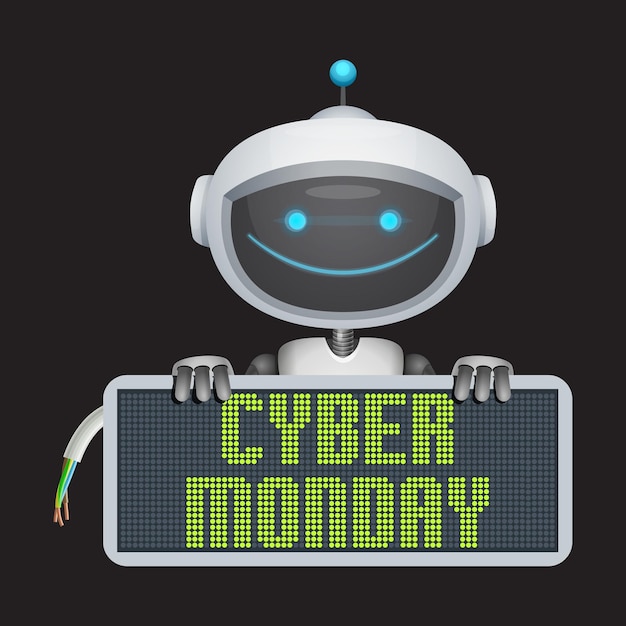 vector robot with electronic display5