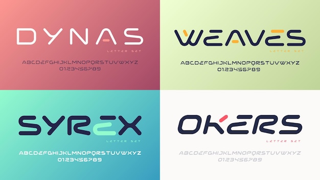 Vector rounded sans serif font uppercase letter set alphabet typography