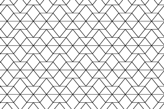 vector seamless decorative geometric shapes pattern background