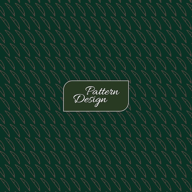 Vector seamless pattern design awesome