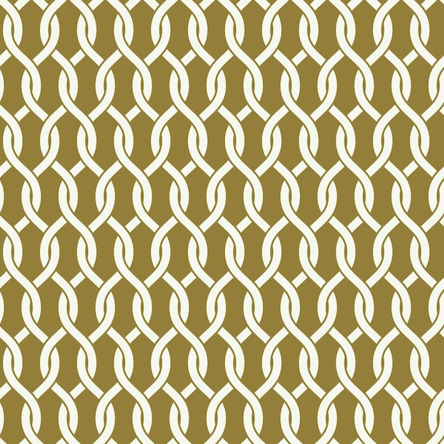 Vector seamless pattern, graphic geometric wrapping paper made using netting circles. Abstract backdrop created with interweave lines and circles can be used in textile and web designs