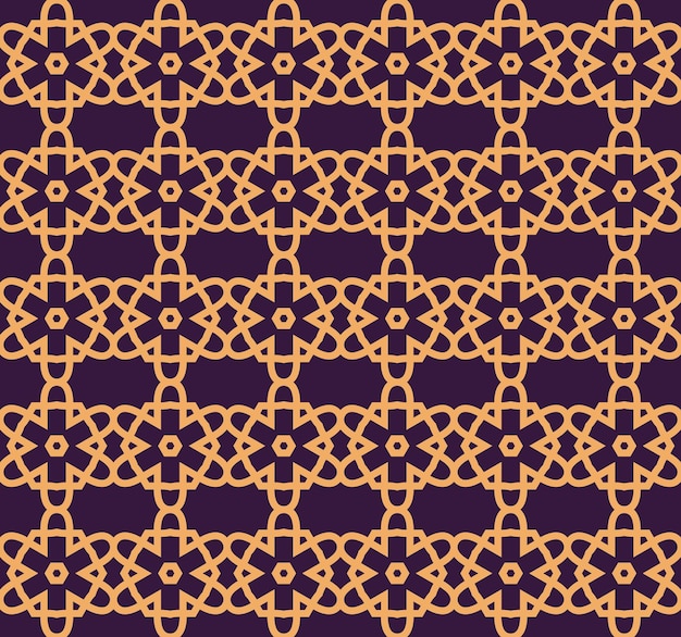 Vector seamless pattern Modern stylish abstract texture Repeating geometric linear tiles pattern background