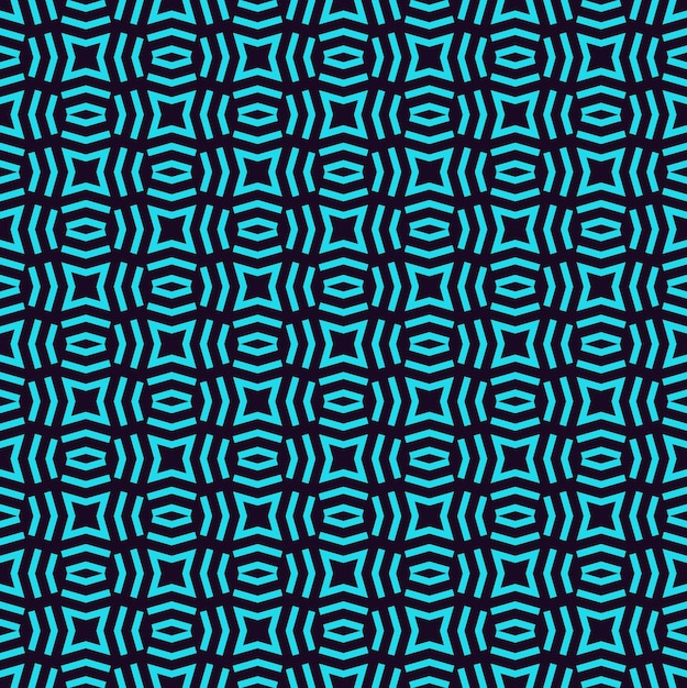 Vector seamless pattern Modern stylish linear texture Repeating geometric tiles with line elements