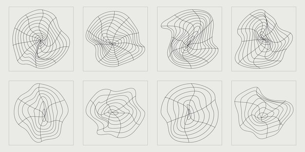 Vector set of Y2K Large set of retro objects for design Templates for notes posters