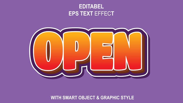 Vector Text Effect