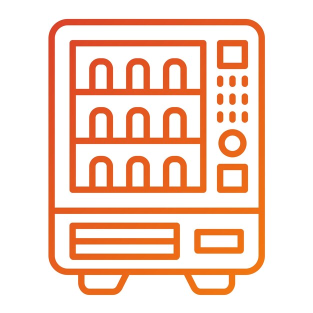 Vending Machine Icon Style